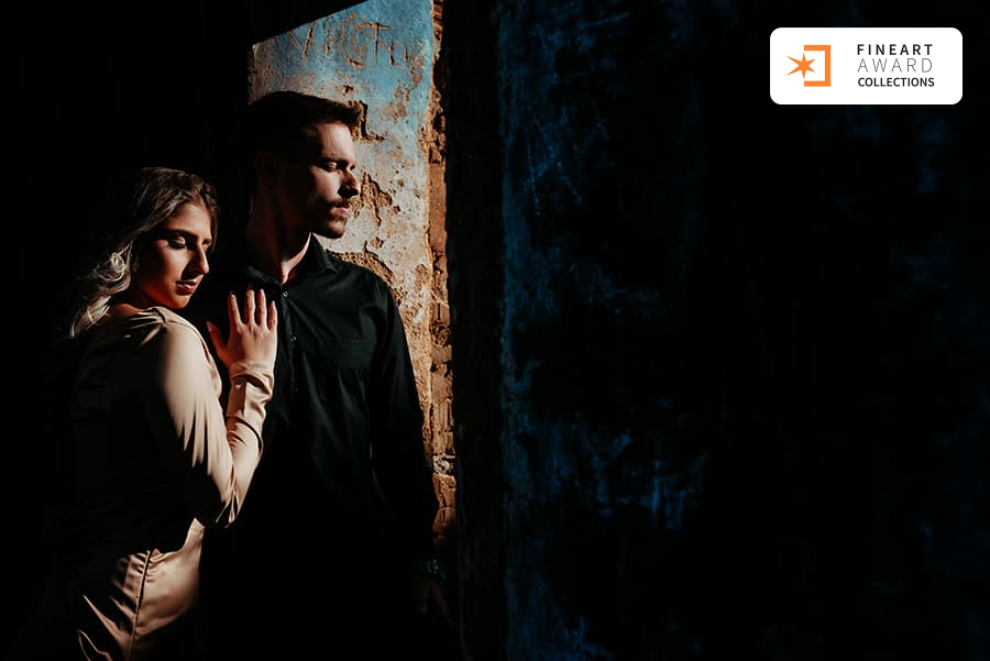 A luz que acende um olhar - Gabby & Victor — galeria premiada de Junior Oliveira