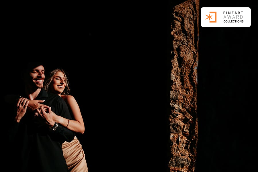 A luz que acende um olhar - Gabby & Victor — galeria premiada de Junior Oliveira