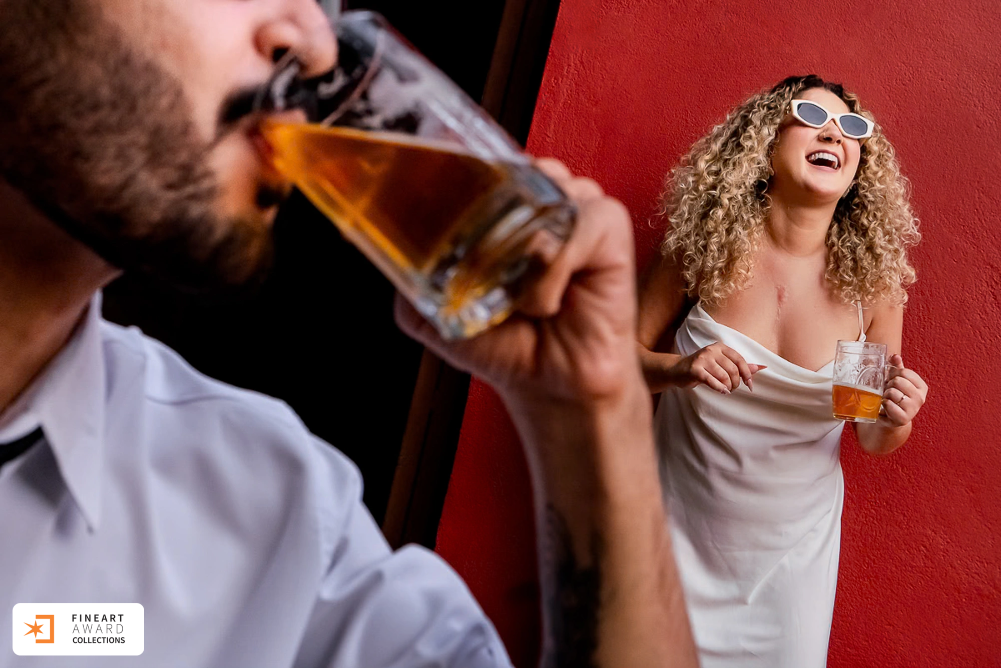 Isa e Marlon, Cerveja De Garrafa — galeria premiada de João Freitas