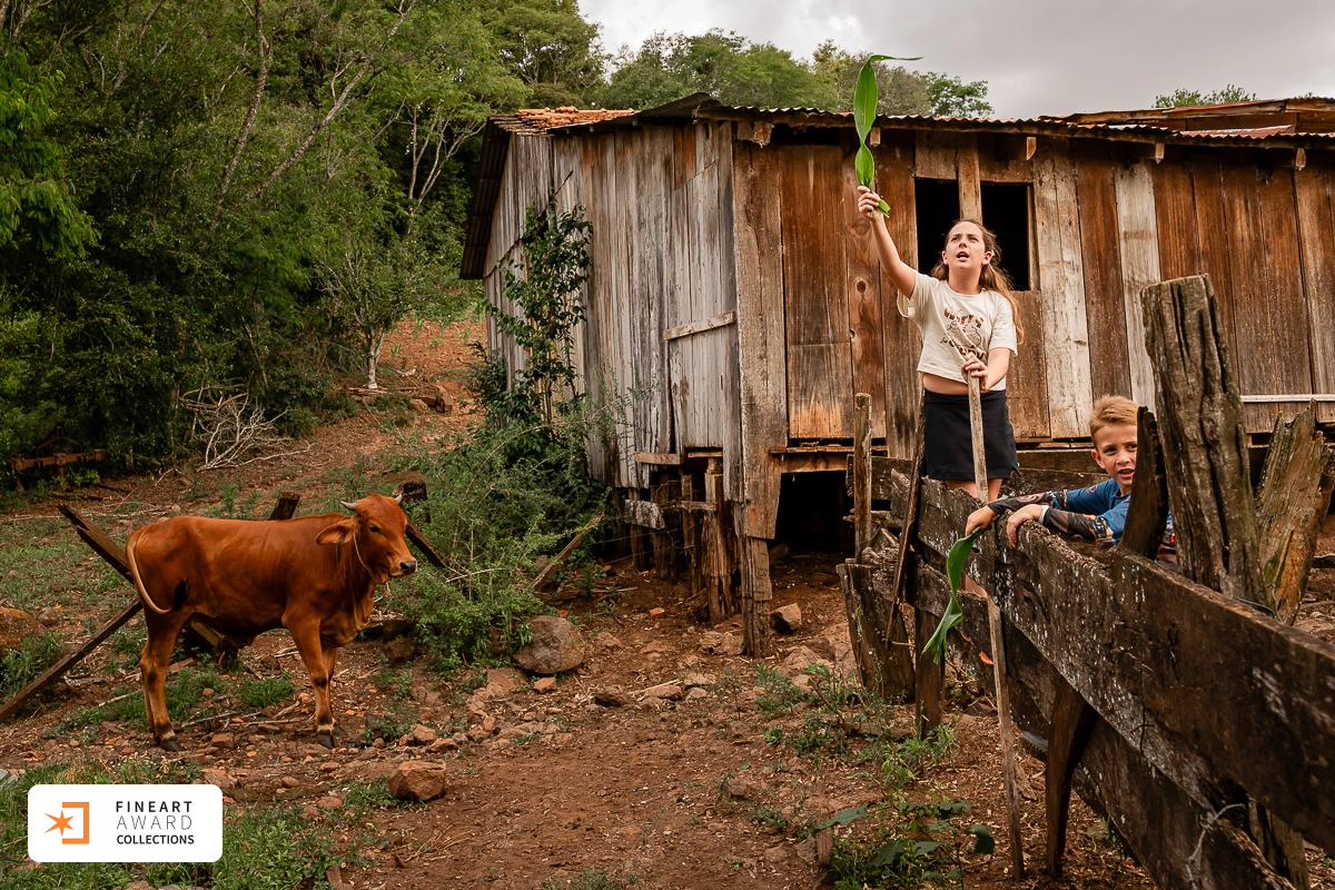 A infância na casa dos avós — galeria premiada de Michele Staggemeier